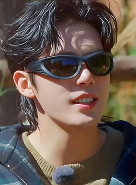 户外骑行防紫外线y2k太阳镜女