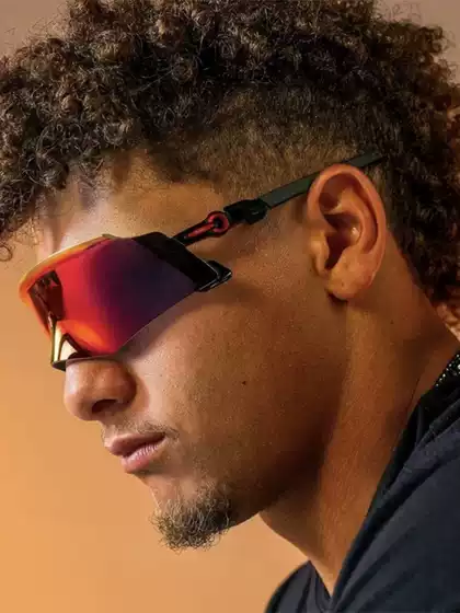 Retro Large-Frame Cycling Sunglasses, Fashionable Y2K Hiking Sunglasses, Face-Covering, Anti-Uv, Cool Glasses for Men and Women