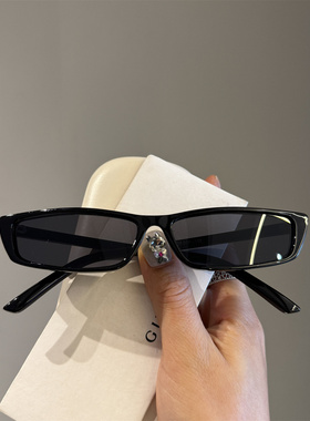 明星同款猫眼小框防紫外线墨镜