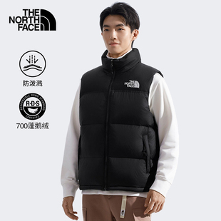 TheNorthFace北面男女款700蓬1996 Nuptse羽绒马甲鹅绒ICON|3JQQ