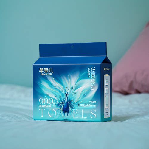 芈奈儿一次性洁面加大抽取式