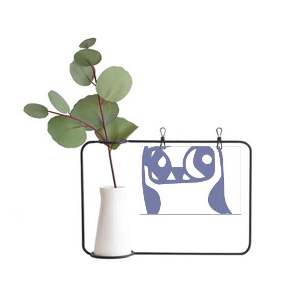 卡通可爱爱心鸟保护动物爱宠人士金属相框陶瓷花瓶装饰