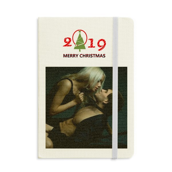 热辣男女暧昧写真笔记本记事本子2019新年
