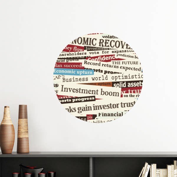 文字标题纹理花纹墙贴壁纸房间贴花