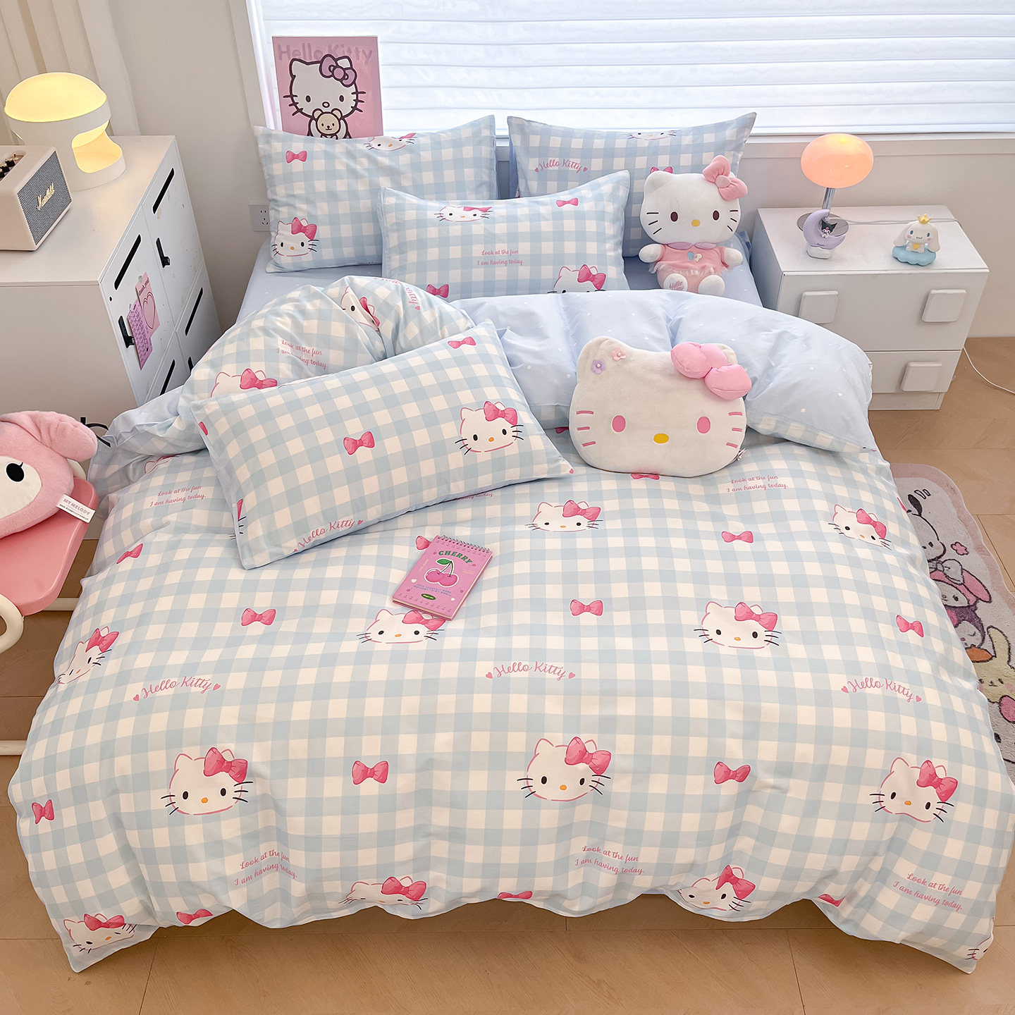 HELLOKITTY/凯蒂猫被套纯棉定制