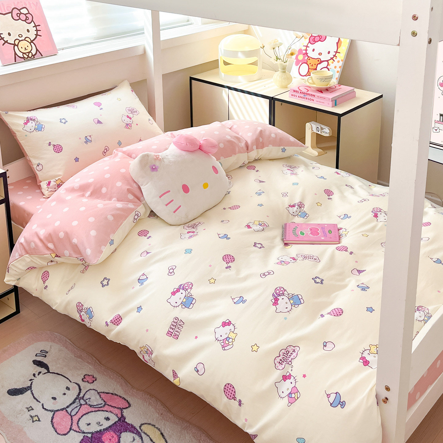 四季款hellokitty被套全纯棉定制