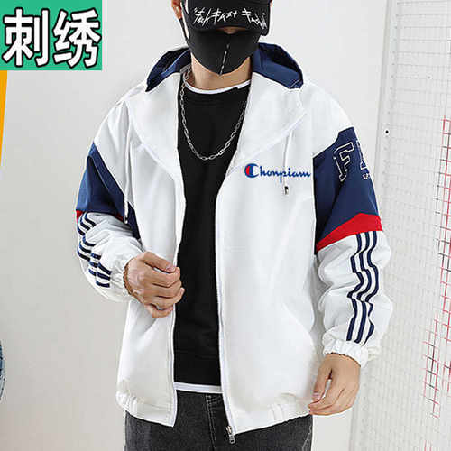 mumachampion冲锋衣刺绣男女