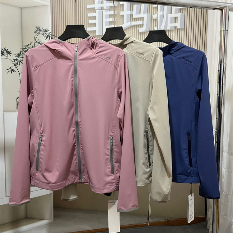 菲玛掂夏季速干连帽防晒衣外套女