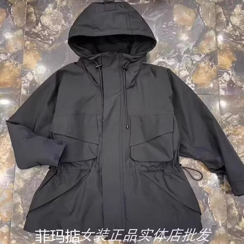 显瘦连帽派克服棉服女外套上衣