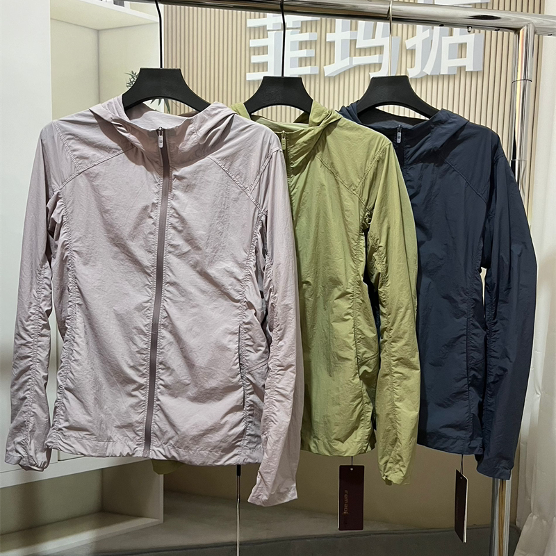 菲玛掂251137正品2025夏季新款时尚休闲显瘦连帽外套上衣女防晒衣