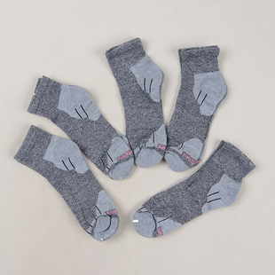 麻色女男士 男士 短筒袜子 春秋季 专业运动休闲舒适袜