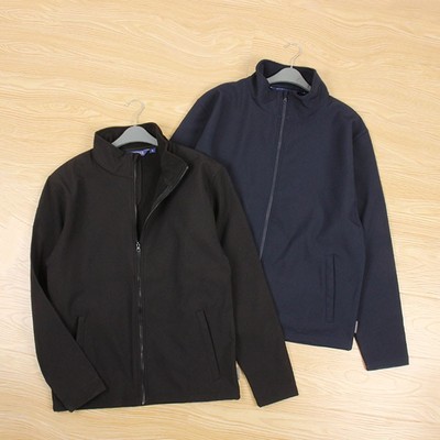 很软的软壳！防风防水冲锋衣！纯色户外夹克运动休闲大码外套男装