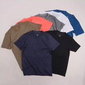 T恤男装 U家断码 夏轻薄圆领宽松休闲短袖 全身速干透气网眼 清仓