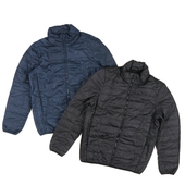 棉服打底棉衣简约外套男装 立领休闲薄款 秋冬时尚 轻薄好收纳