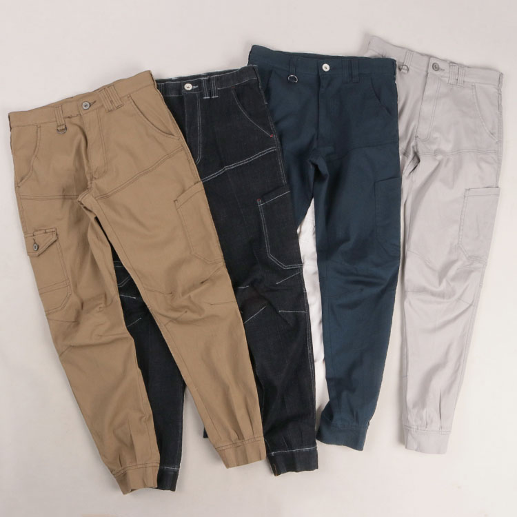 九分裤工装裤时尚潮流98%棉