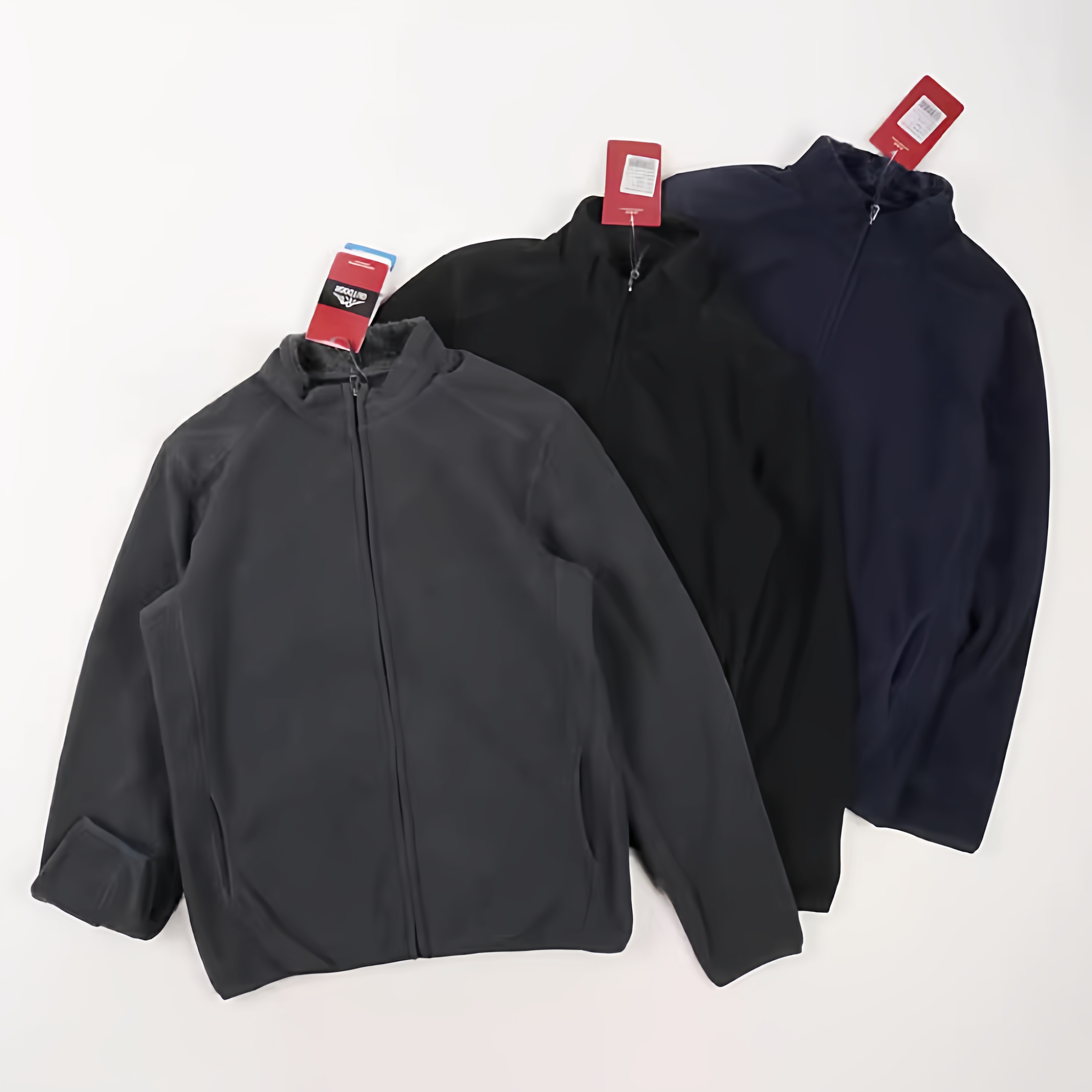 170-210斤！大码摇粒绒卫衣轻便保暖春秋开衫外套冲锋衣内胆男装