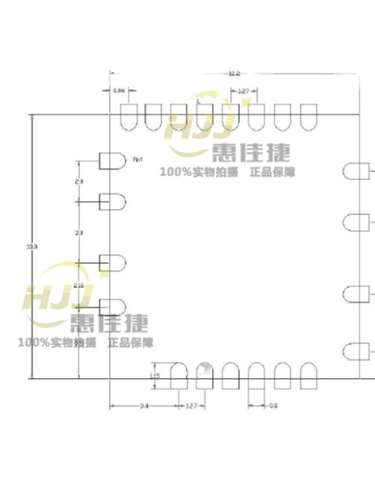 RTL8821CU WiFi无线模块2.4G/5.8G双频 wifi+BT蓝牙 USB接口 3.3V