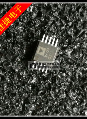 ADG736BRM丝印SAB MSOP-10 低电压双通道单刀双掷开关IC 全新原装