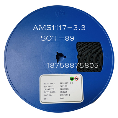 AMS1117-3.3V1.2/1.5/1.8/5.0v/ADJ稳压电源芯片降压ICsot-89-223