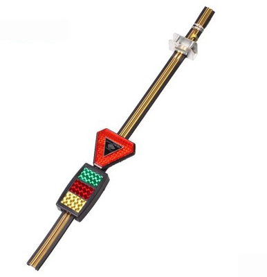Eliminate static belt with a large car reflective warning triangle electrostatic strip modified car anti-static grounding strip