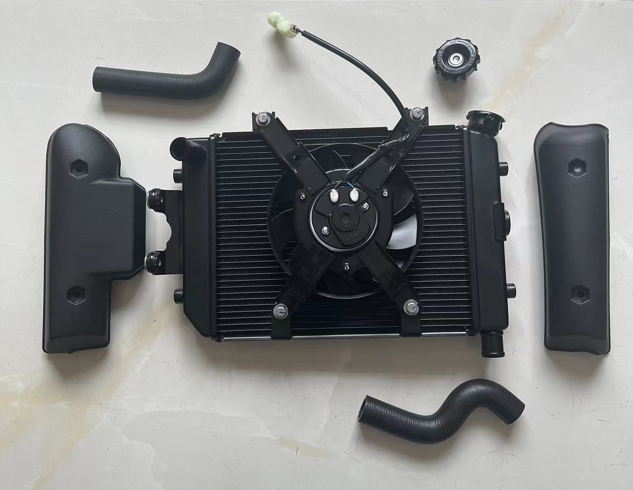 长江400650700散热水箱风扇