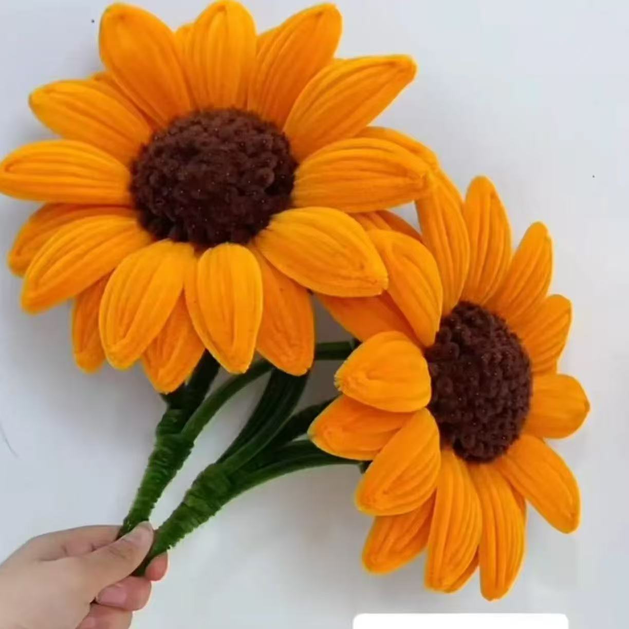 diy扭扭棒中号向日葵创意手工花