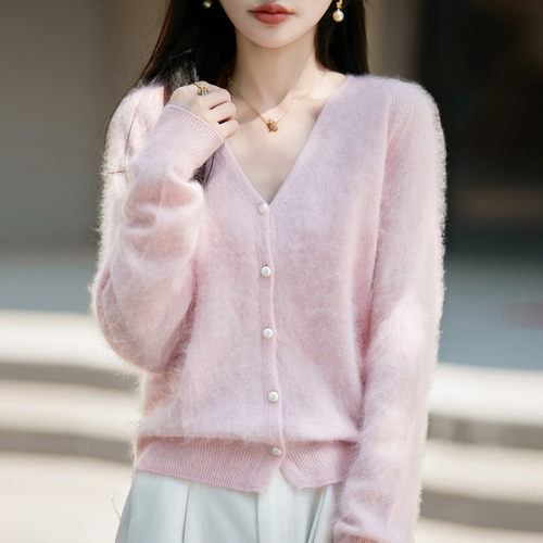 秋冬女100纯羊毛半高领加厚毛衣
