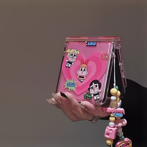 壳膜一体中轴全包小折叠屏硬壳