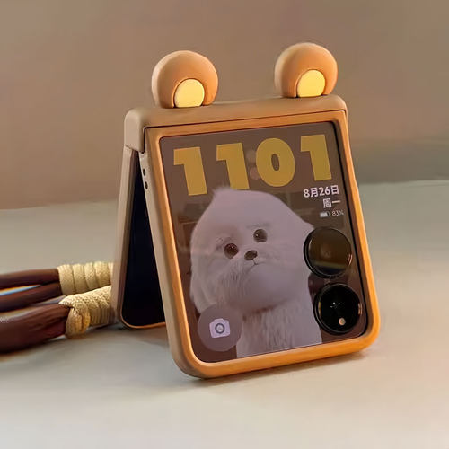 壳膜一体｜中轴全包｜可爱手机壳