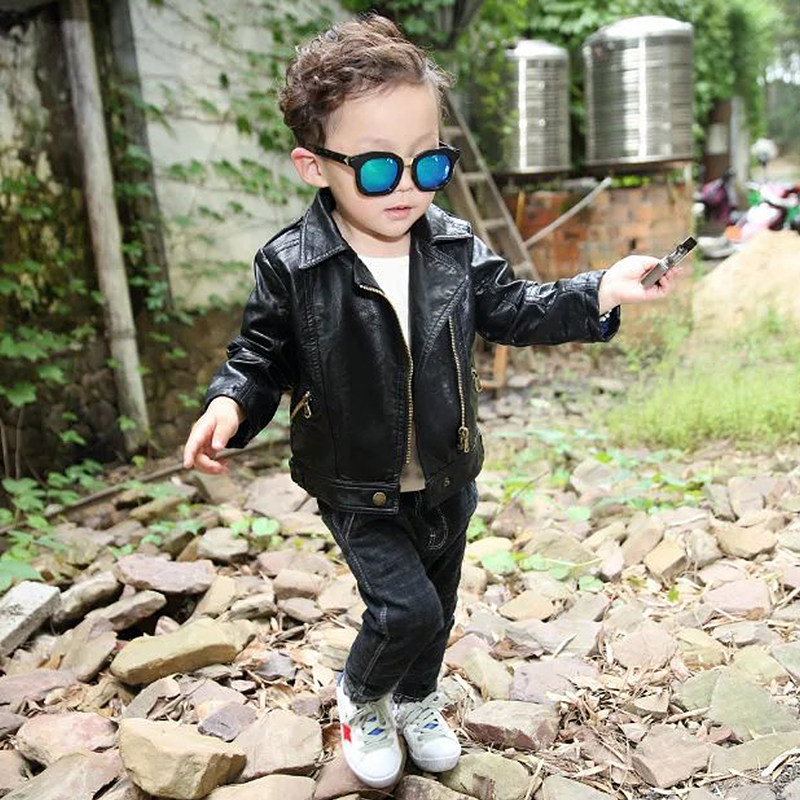 Veste enfant en cuir PU - Ref 2159667 Image 1