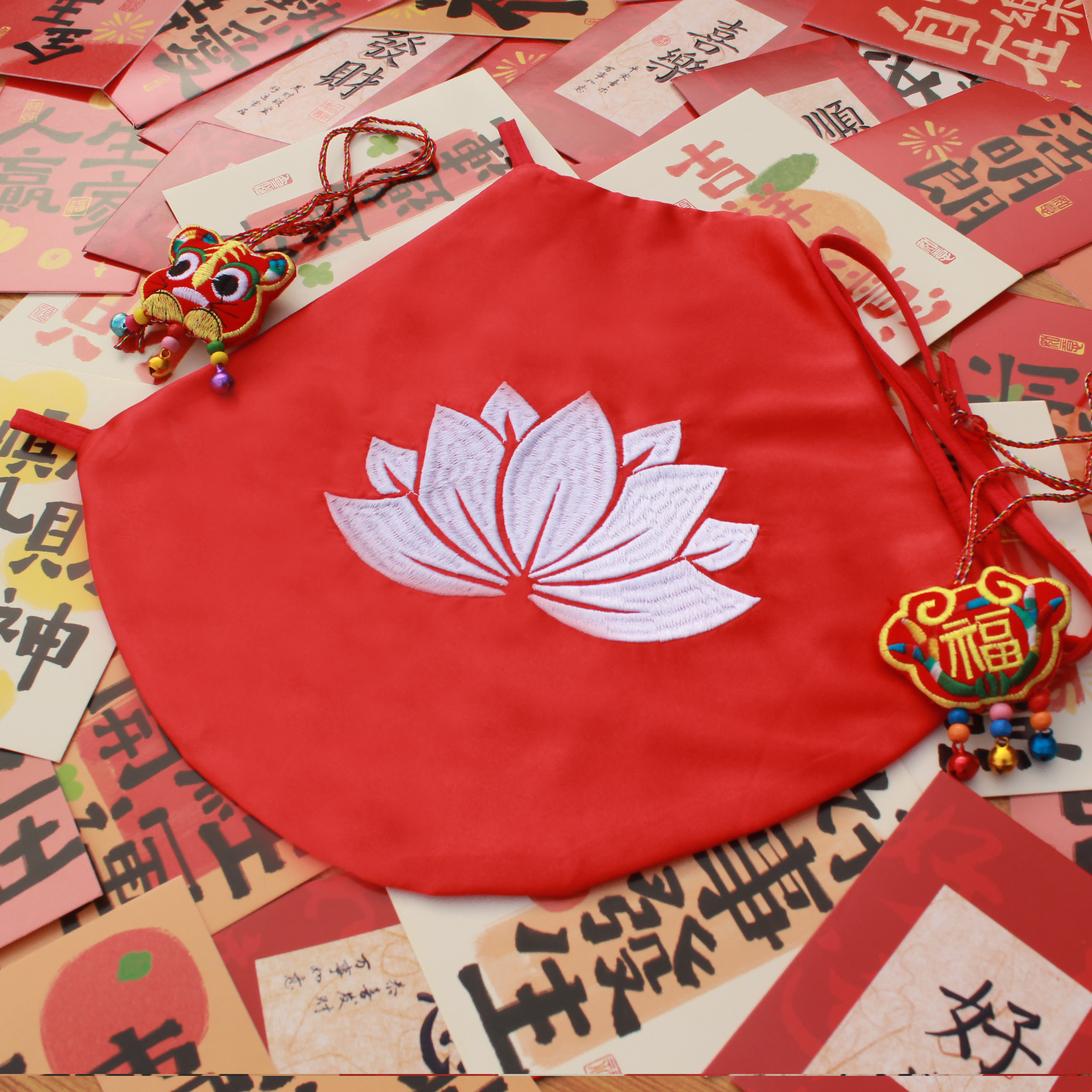 「护肚神器」最新款全刺绣中大童婴儿肚兜礼盒抓周服周岁礼防着凉