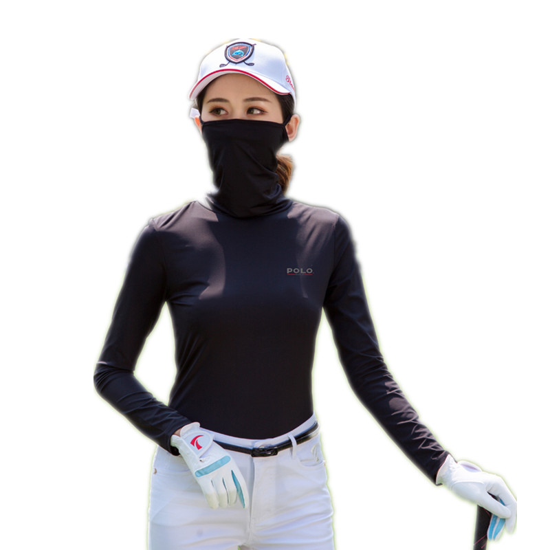 高尔夫女装夏季防晒衣女士长袖冰高尔夫上装