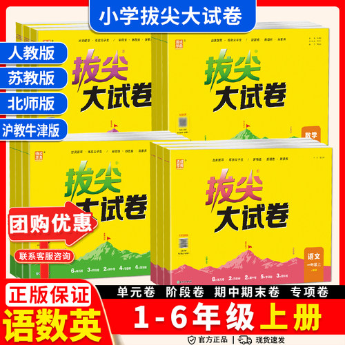 通城学典小学拔尖大试卷