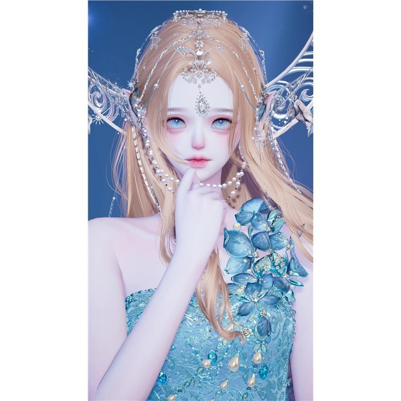 海的女儿 以闪亮之名捏脸数据 国服