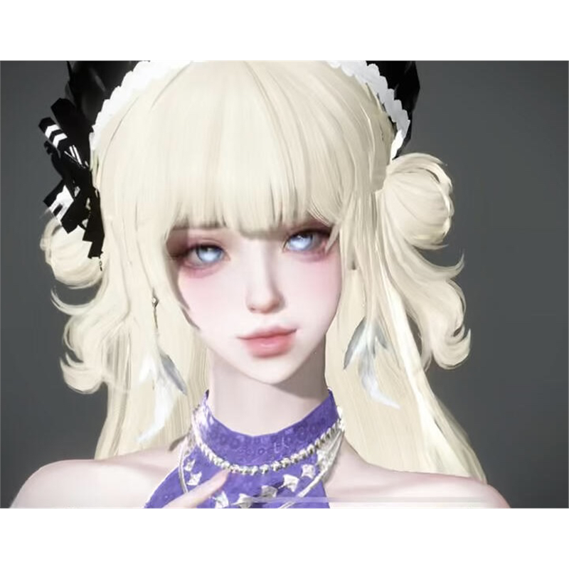 皎月 逆水寒手游捏脸全职业女通用 原版