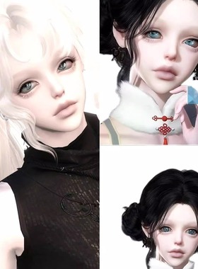 亚比 蠹虫Silverfish 逆水寒手游捏脸女通用