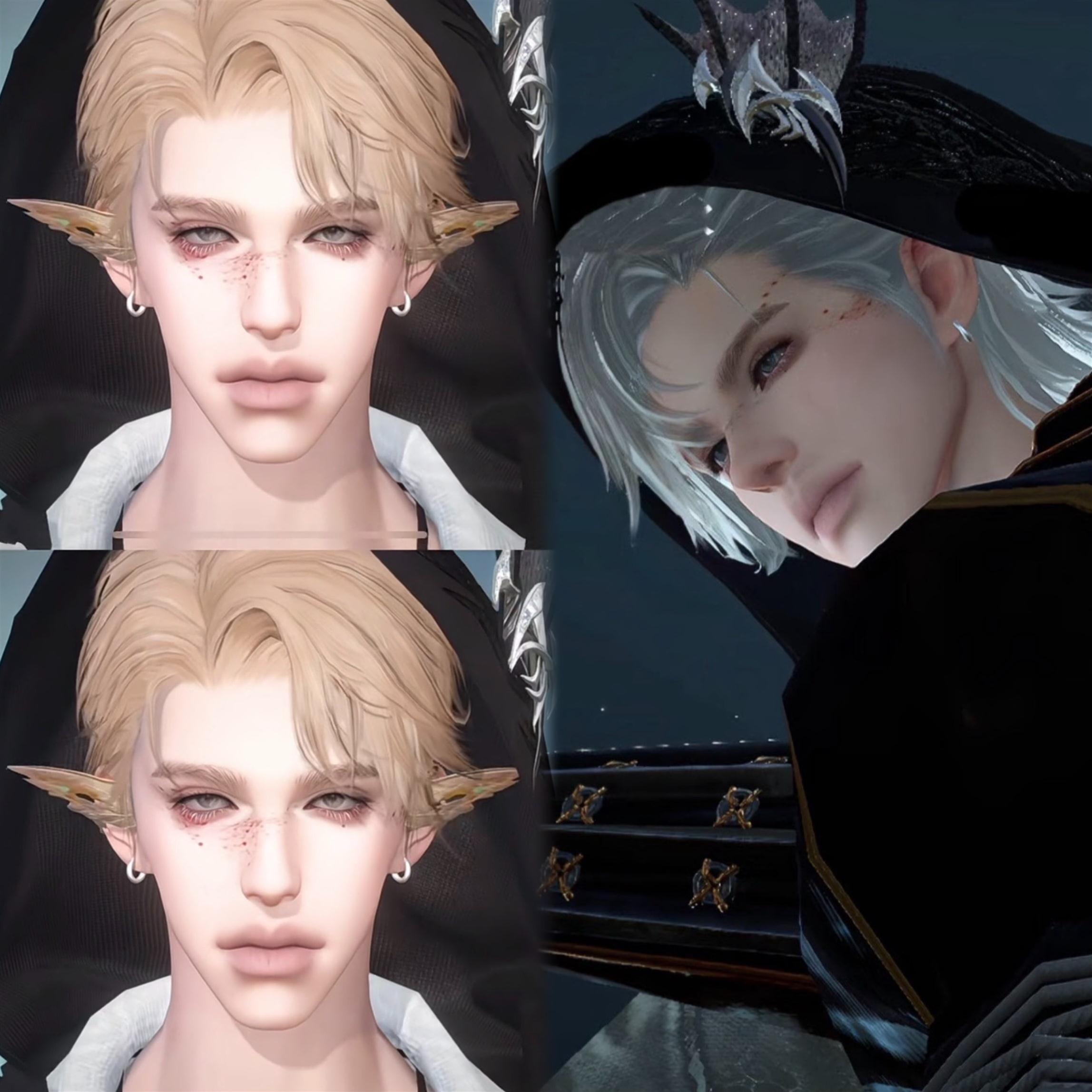 野猫 血宴 逆水寒手游捏脸男通用