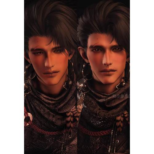 阿牛 忧郁牛牛在大宋 鲤小鱼捏脸 燕云十六声捏脸男端游手游通用