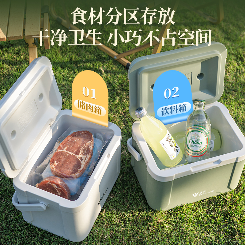 保温箱冷藏箱户外商用摆摊便携式车载家用冰块冰桶食品保冷保鲜箱