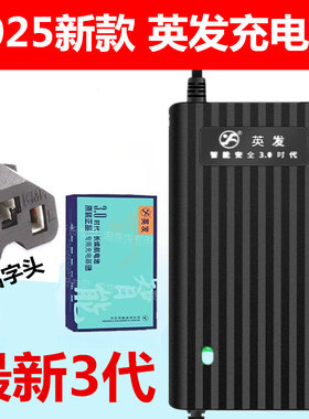 英发充电器48V12AH45A60V20安72伏爱玛雅迪电动车铅酸电瓶电池