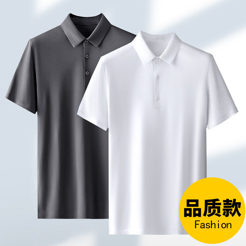 夏季男士翻领短袖t恤polo衫Polo衫