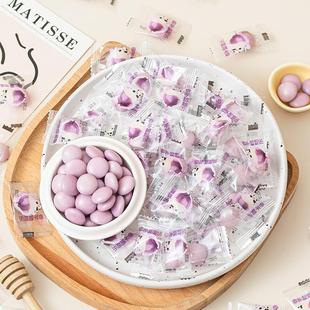 脆脆乐大香芋味糖脆皮夹心软糖奶糖充气糖果前台招待小零食香芋糖