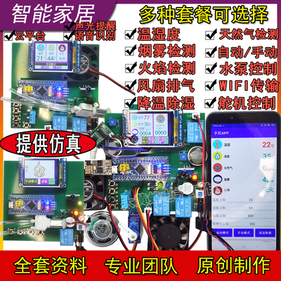 基于STM32厨房安全检测气体浓度