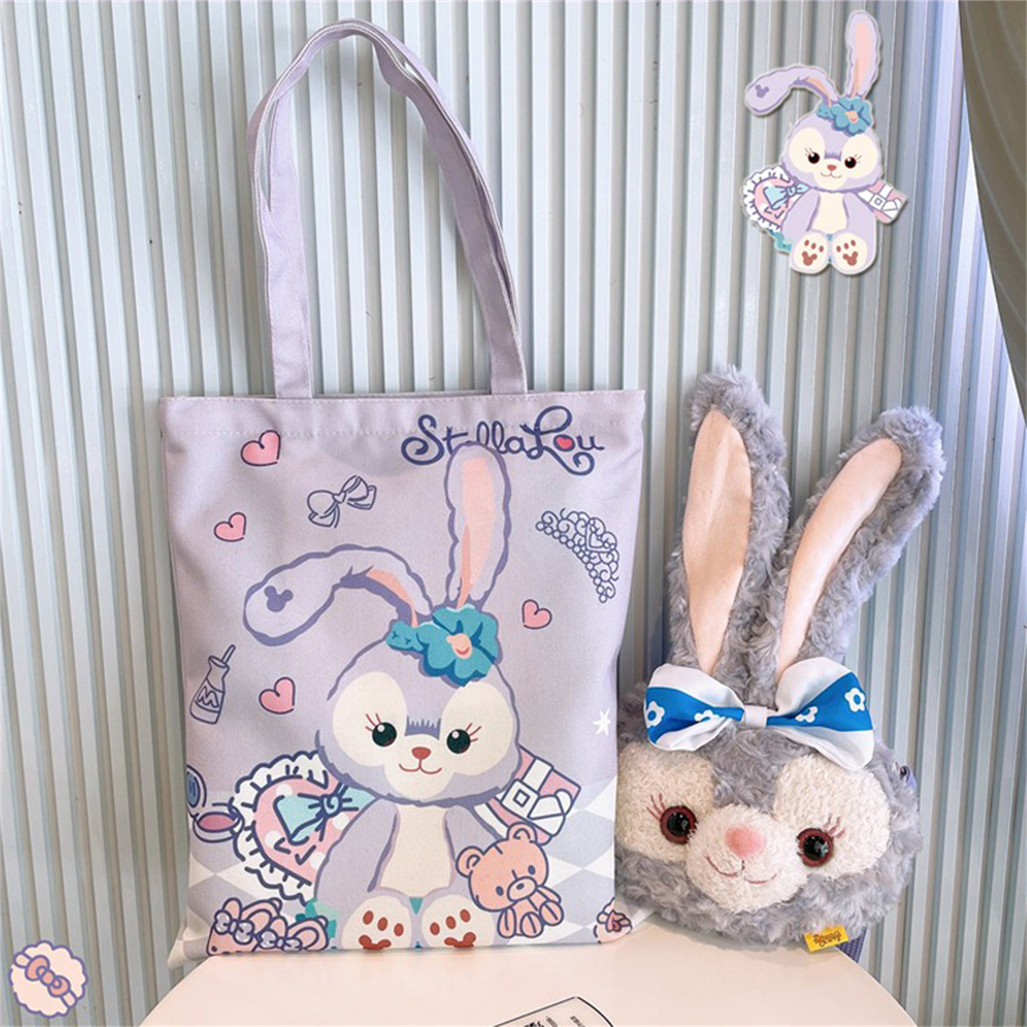 卡通学生补习袋手拎书袋文件袋小学生用手提袋单肩包帆布袋补课包