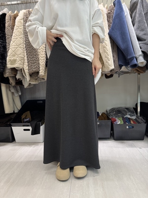 摩登mdeng高腰收腹百搭显瘦加绒半身裙女冬季25新款A字裙S8105-1