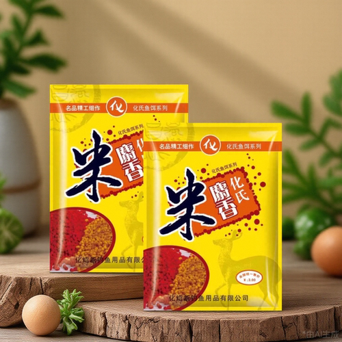 【6包=15元】化氏官方正品钓鱼饵料 麝香米小米酒米钓鱼专用窝料