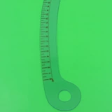 Версия одежды масштабных масштабов 6040 Общедоступная адаптива Правитель Маунтин 6 -Шарктер Прозрачный изогнутый 40 см сортированной линейки