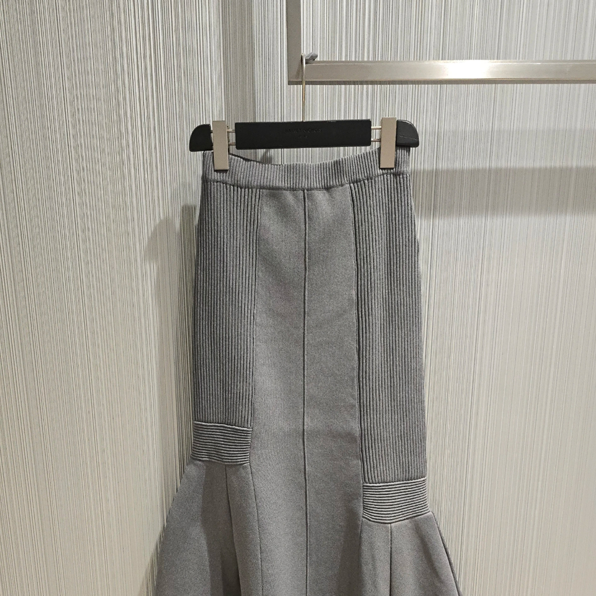 2025春夏新款小众拼接鱼尾半身裙