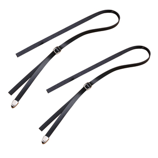 新款 肩带女替换带子配件软皮可调可剪短单面皮质甜美背带 背带裙