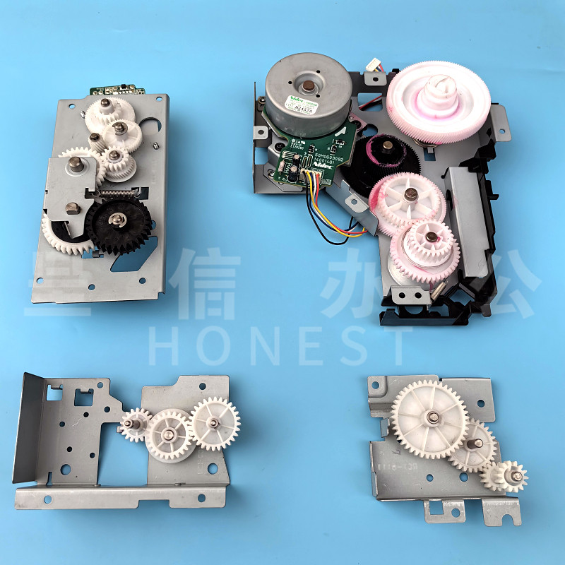 原装惠普HPM712 M725定影电机组725硒鼓驱动电机 上纸齿轮 摆轮组